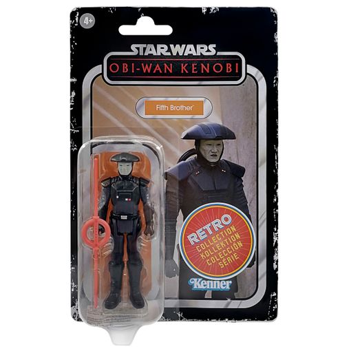 Figura Hasbro Star Wars The Retro Collection: Obi-Wan Kenobi - Fifth Brother de 9.5 cm (#F5774) - Año 2022