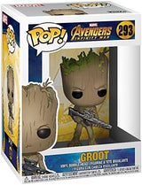 Funko Pop! Marvel Avengers: Infinity War Groot Teen con Arma 9.5 cm (Nº 293) – Funko (2018)