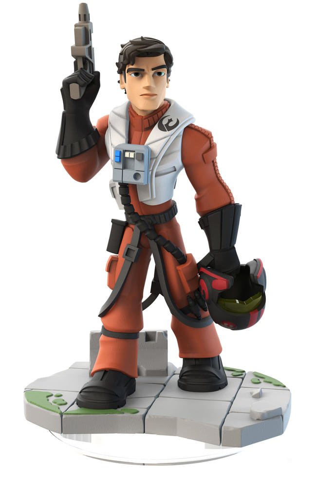Figura Disney Infinity 3.0 Star Wars Poe Dameron Interactive Figure 9 cm – Disney (2015)