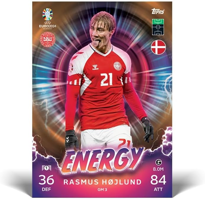 Caja de Sobres Topps Match Attax UEFA Euro 2024 Germany – Display Box de 36 Sobres (Año 2024)