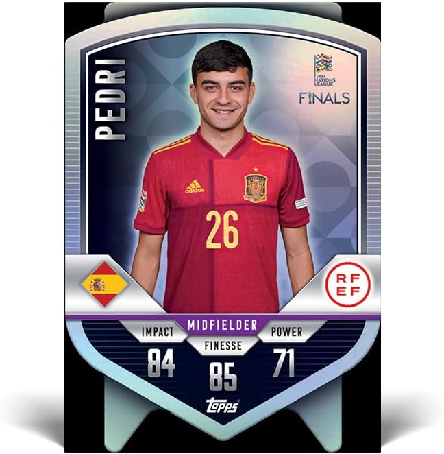 Caja de Sobres Topps Match Attax 101 Road to UEFA Nations League Finals – Display Box de 24 Sobres (Año 2022)
