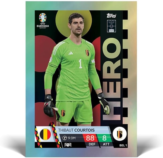 Caja de Sobres Topps Match Attax UEFA Euro 2024 Germany – Display Box de 36 Sobres (Año 2024)