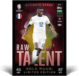 Lata Booster Tin 1 Topps Match Attax UEFA Euro 2024 Germany – Edición Raw Talent (Año 2024)