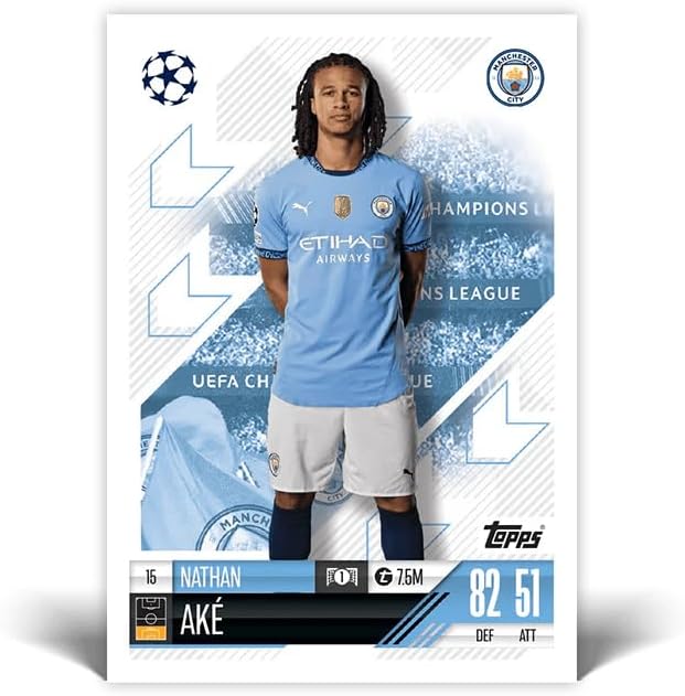 Paquete Topps Match Attax Champions League 2024/25 – Eco Pack de 39 Cartas (Año 2024)