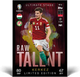 Lata Booster Tin 1 Topps Match Attax UEFA Euro 2024 Germany – Edición Raw Talent (Año 2024)