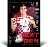 Lata Mega Tin Topps Match Attax UEFA Euro 2024 Germany – Edición Especial Next Gen de 48 Cartas (Año 2024)