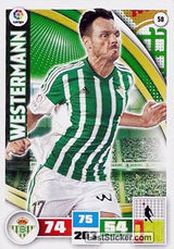 058 · Westermann · Real Betis · Básica - Panini Adrenalyn XL Liga BBVA 2015-16