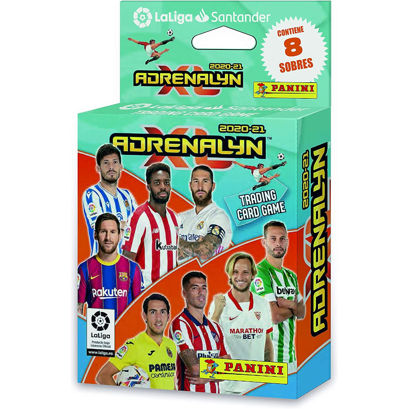 Caja 8 Sobres Panini  Adrenalyn XL 2020-21