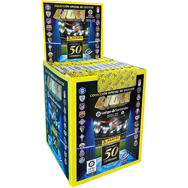 Caja 50 Sobres Panini Liga Este 2021-22