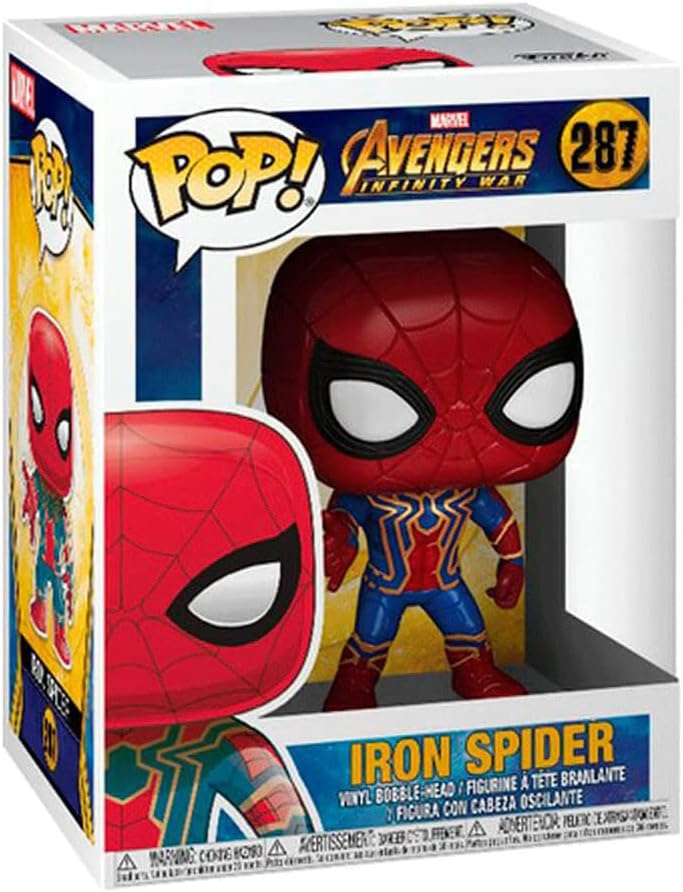 Funko Pop! Marvel: Avengers Infinity War - Iron Spider de 9 cm (#287) - Año 2018