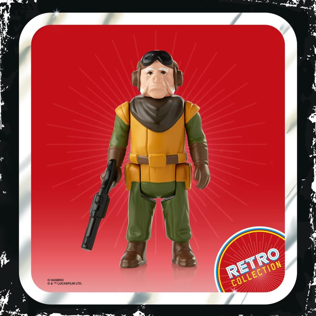 Figura Hasbro Star Wars The Retro Collection: The Mandalorian - Kuiil de 9.5 cm (#F2022) - Año 2021