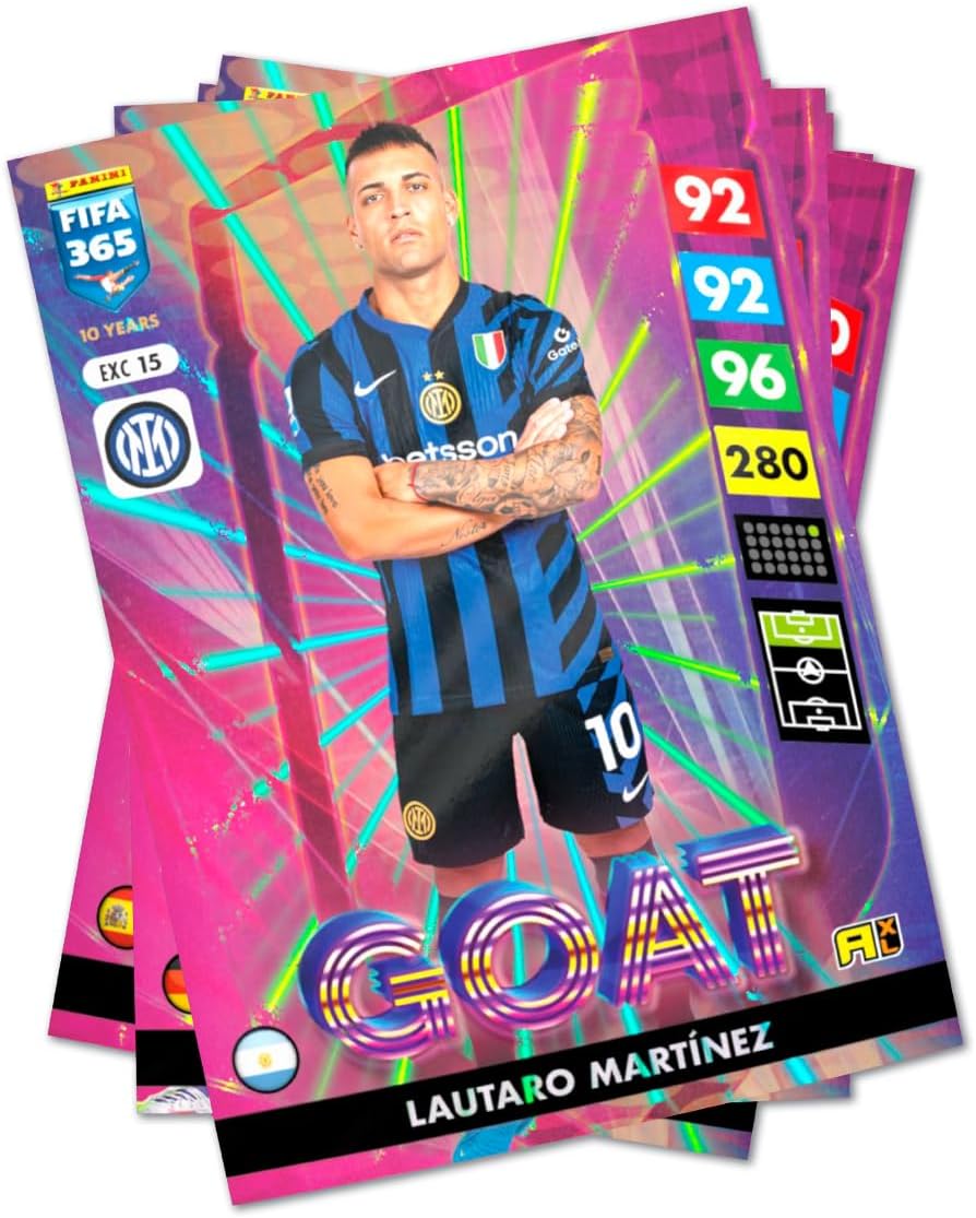 Sobres Panini FIFA 365 Adrenalyn XL 2025 Official Trading Cards – Edición Especial 10 Aniversario NUEVO