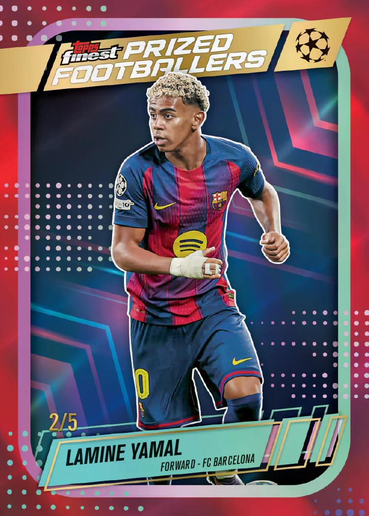 Caja Hobby Topps Finest UEFA Club Competitions 2025/26 - 2 Autógrafos Garantizados