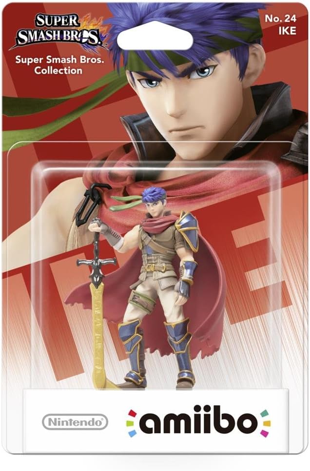 Figura amiibo Nintendo: Super Smash Bros. Collection - Ike de 9 cm (No. 24) - Año 2015