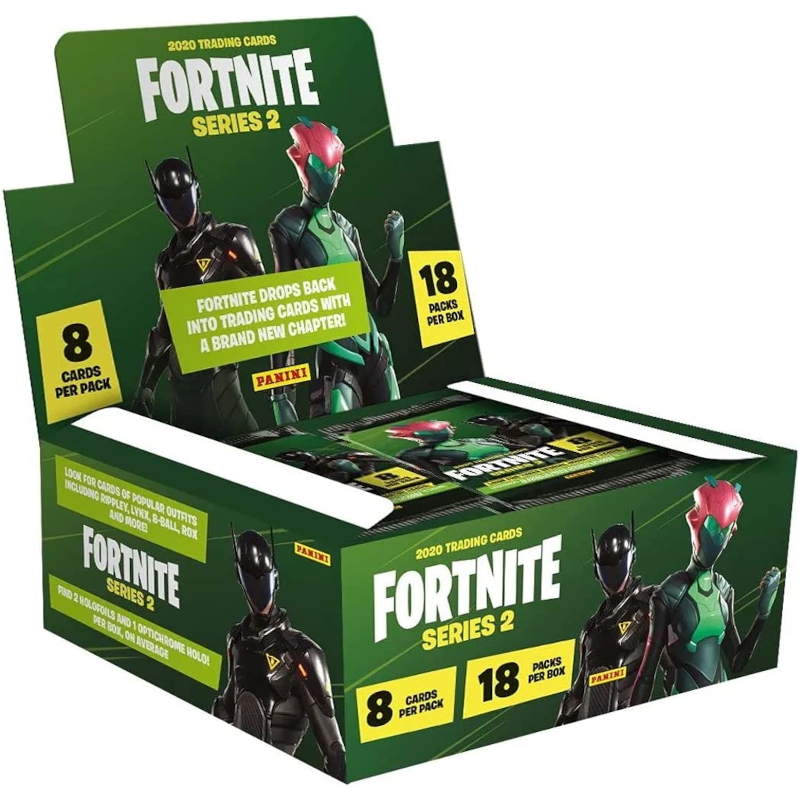 Caja 18 Sobres Panini Fortnite Series 2