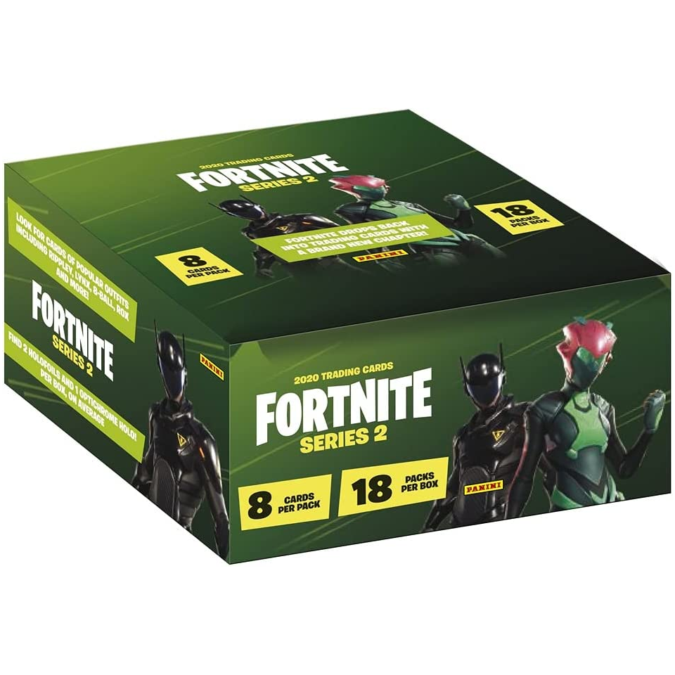 Caja 18 Sobres Panini Fortnite Series 2