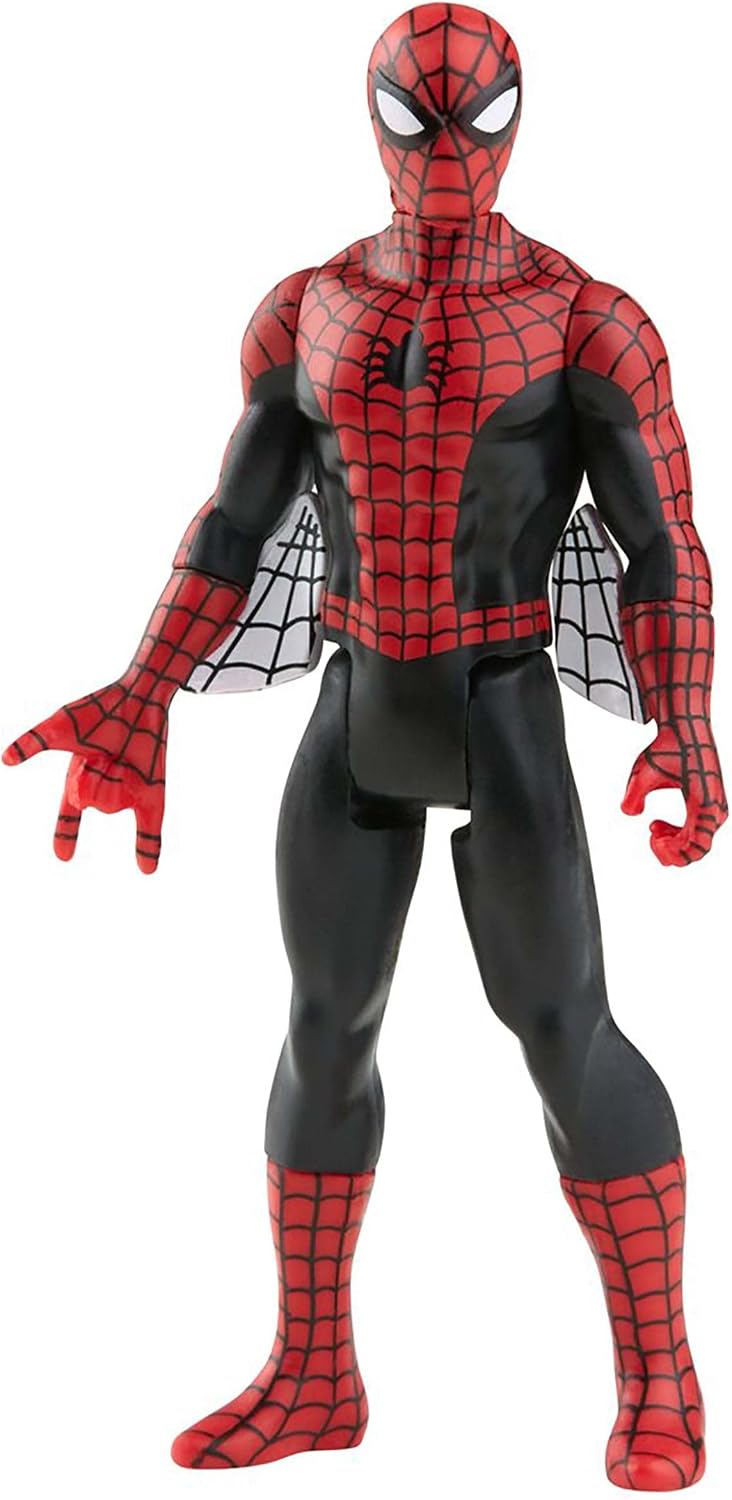 Figura Hasbro Marvel Legends Retro 375 Collection: Amazing Fantasy Spider-Man de 9.5 cm (#F3824) - Año 2022