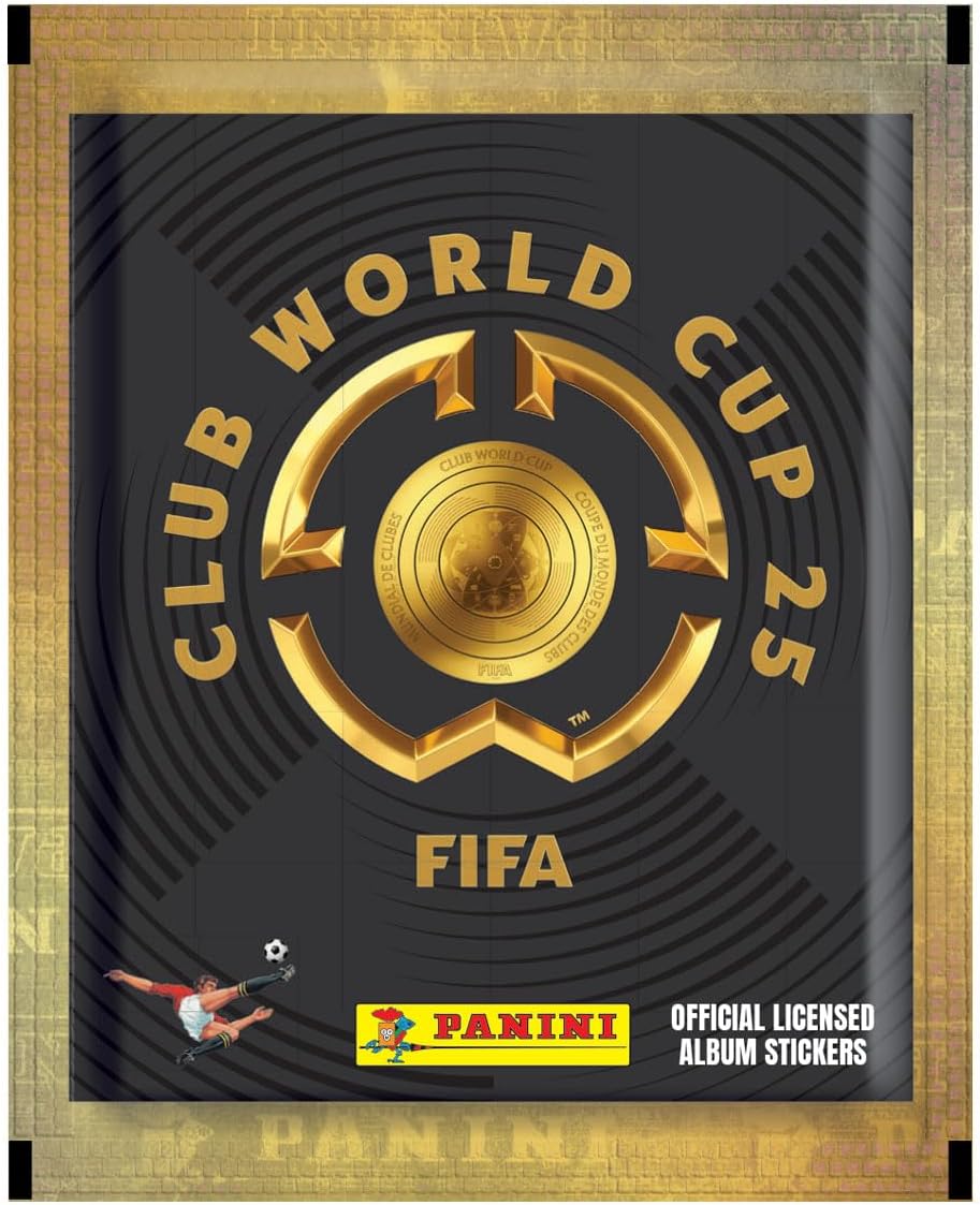 Caja de 50 Sobres de Cromos Panini: Mundial de Clubes FIFA 2025™ - 250 Cromos en Total