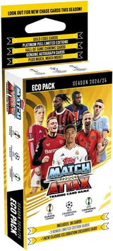 Paquete Topps Match Attax Champions League 2024/25 – Eco Pack de 39 Cartas (Año 2024)