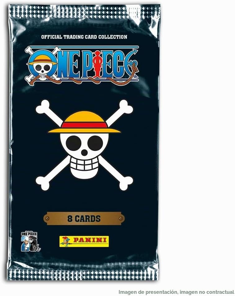 Starter Pack Panini One Piece 25th Anniversary Trading Cards: Álbum Archivador + 2 Sobres + Carta Edición Limitada – PRODUCTO NUEVO Y PRECINTADO