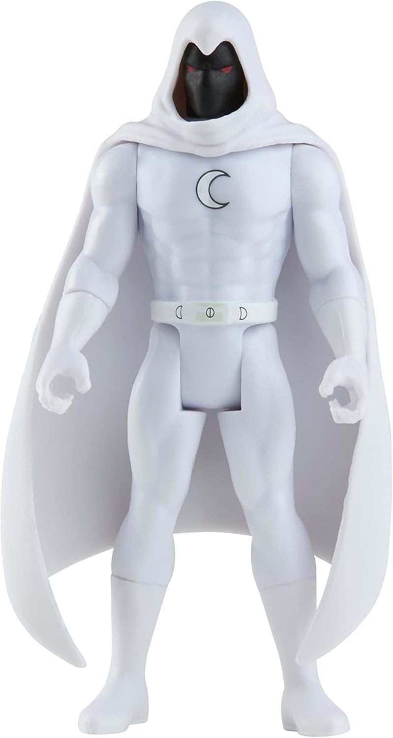 Figura Hasbro Marvel Legends Retro 375 Collection: Moon Knight de 9.5 cm (#F3823) - Año 2022