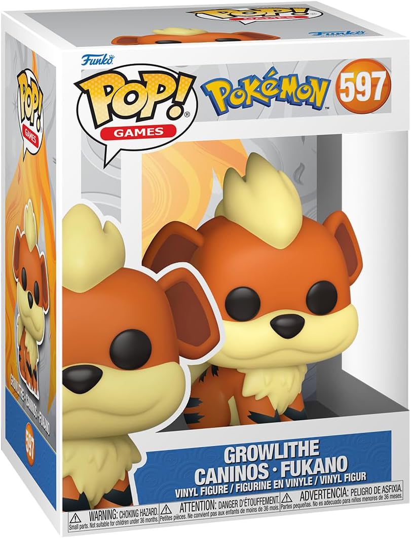 Funko Pop! Games 2020 Pokemon Growlithe #597