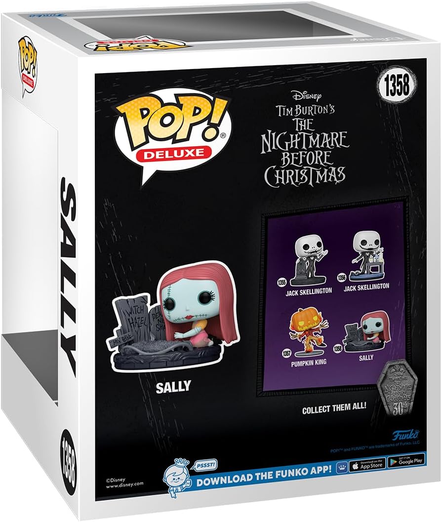 Funko Pop! Disney 2023 The Nightmare Before Christmas Sally #1358 - Deluxe 13 cm