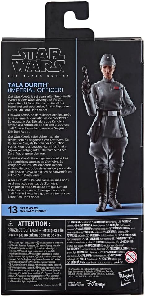 Figura Hasbro Star Wars The Black Series: Obi-Wan Kenobi - Tala Durith (Imperial Officer) de 15 cm (#09) - Año 2023