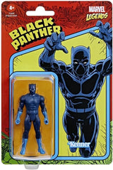 Figura Hasbro Marvel Legends Retro 375 Collection: Black Panther de 9.5 cm (#F2659) - Año 2021