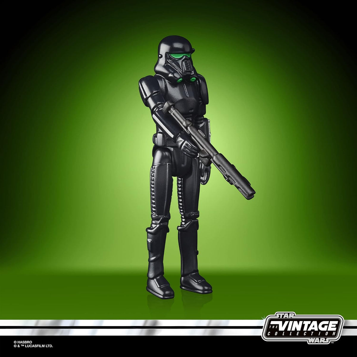 Figura Hasbro Star Wars The Retro Collection: The Mandalorian - Imperial Death Trooper de 9.5 cm (#F4457) - Año 2022