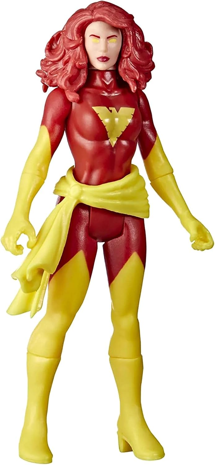 Figura Hasbro Marvel Legends Retro 375 Collection: The Uncanny X-Men - Dark Phoenix de 9.5 cm (#F3818) - Año 2022
