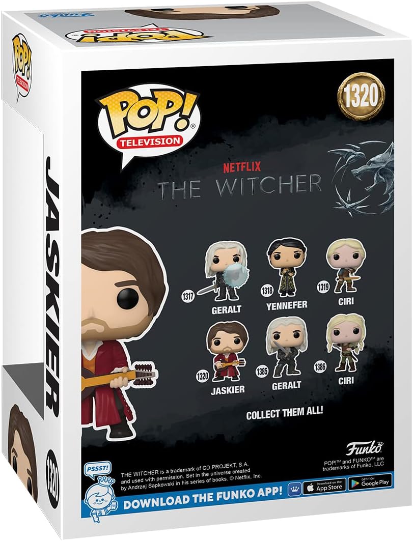 Funko Pop! Television 2023 The Witcher Jaskier (Chase) #1320