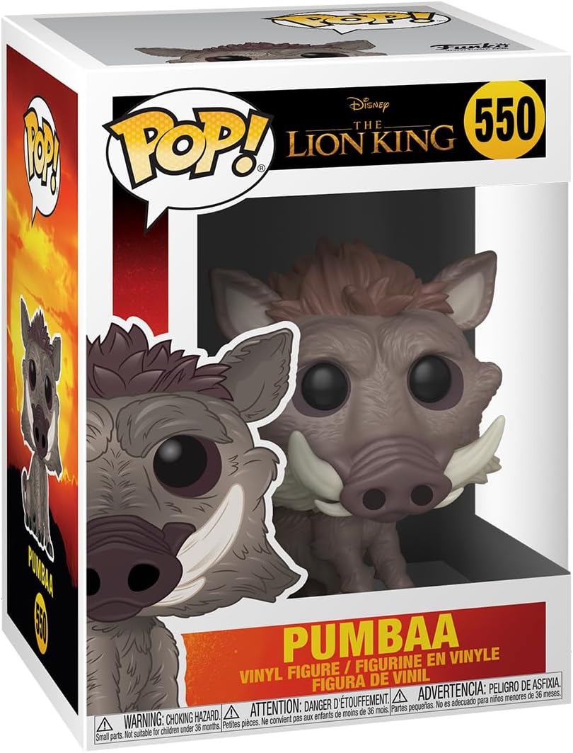 Funko Pop! Disney 2019 The Lion King Pumbaa #550 - Live Action