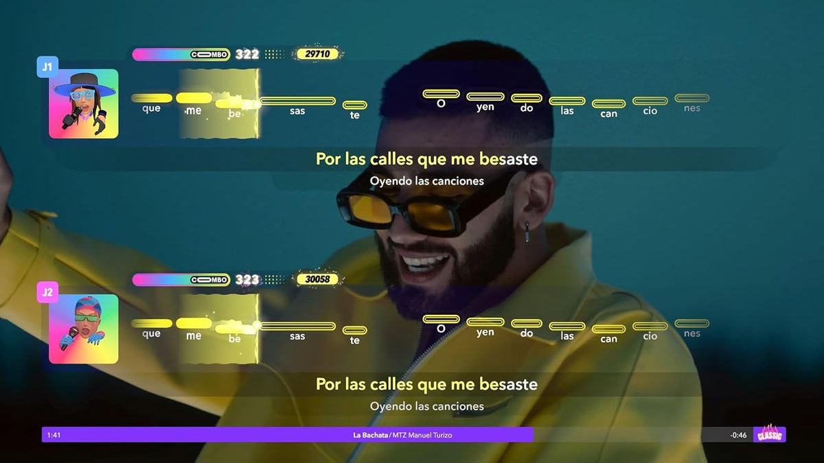 Let's Sing 2025 + Pack de 2 Micrófonos (Nintendo Switch) – Edición Física de Karaoke con Éxitos en Español