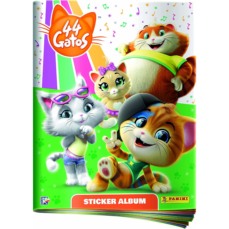 Álbum Panini 44 Gatos
