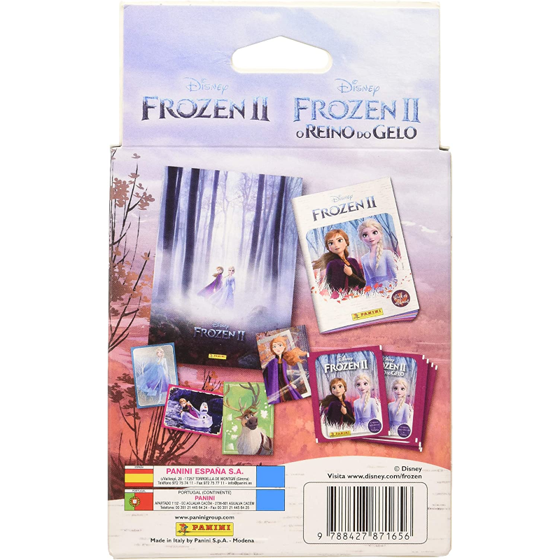 Caja 7 Sobres Panini Frozen II El Reino de Hielo