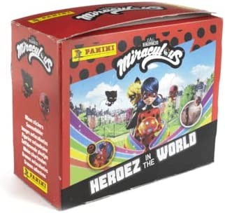 Caja 24 Sobres Panini Ladybug Heroez in the World