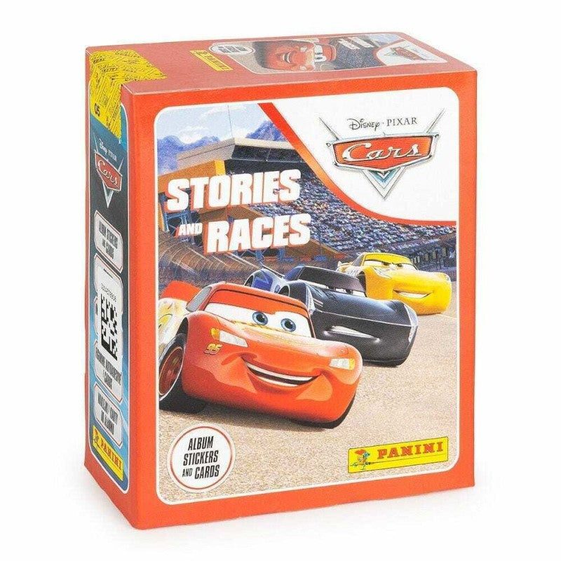Caja 24 Sobres Panini Cars Stories & Races