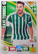 069 · Xavi Torres · Real Betis · Básica - Panini Adrenalyn XL Liga BBVA 2015-16