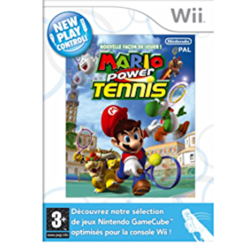 Mario Power Tennis (Juego Multiidioma con Carátula en Francés)