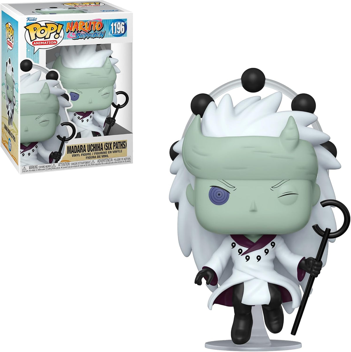 Funko Pop! Animation 2022 Naruto Shippuden Madara Uchiha (Six Paths) #1196