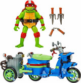 Pack Tortugas Ninja Caos Mutante Moto Battle Cycle con Figura de Raphael 11.5 cm – Playmates / Famosa (2023)