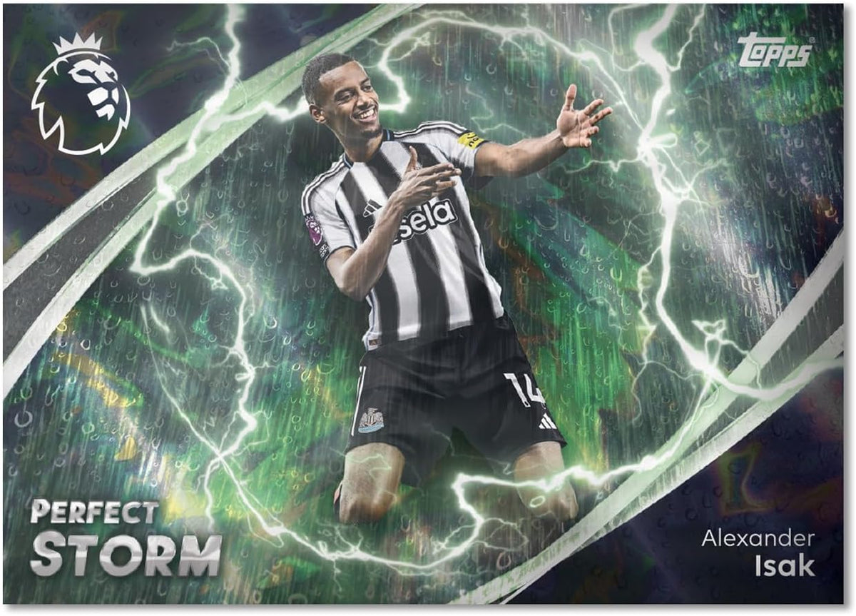 Lata Metálica Topps Premier League 2026 – Golden Boot Tin Edición Debut de 57 Cartas (Año 2025)
