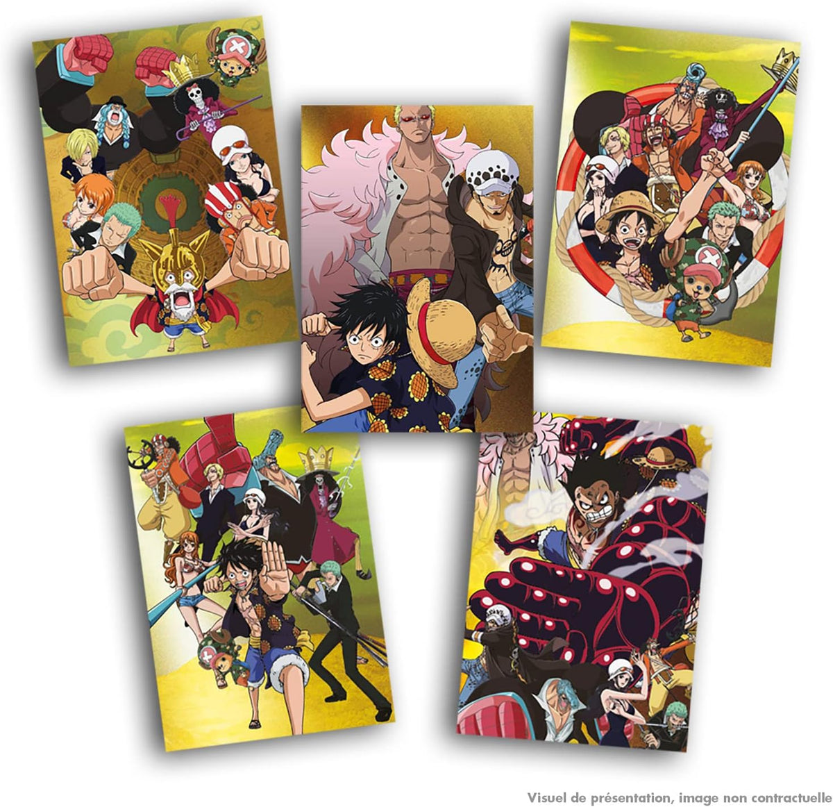 Blíster de Sobres Panini One Piece El Nuevo Mundo – Pack de 13 Sobres con 52 Cromos y 13 Cartas (Año 2021)