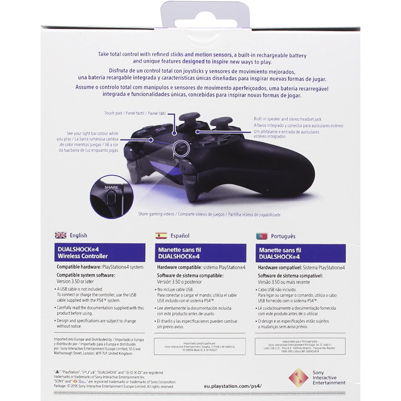 Mando Oficial Sony Dualshock 4 V2 para PS4
