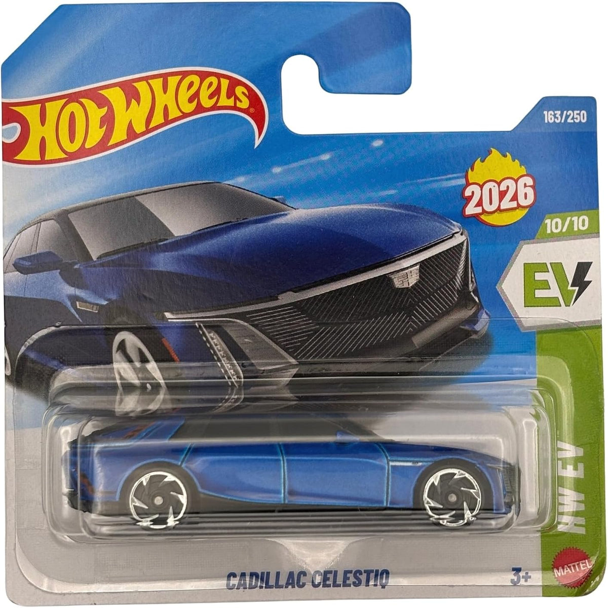 Hot Wheels 2026 Cadillac Celestiq Azul - HW EV 10/10 (163/250)