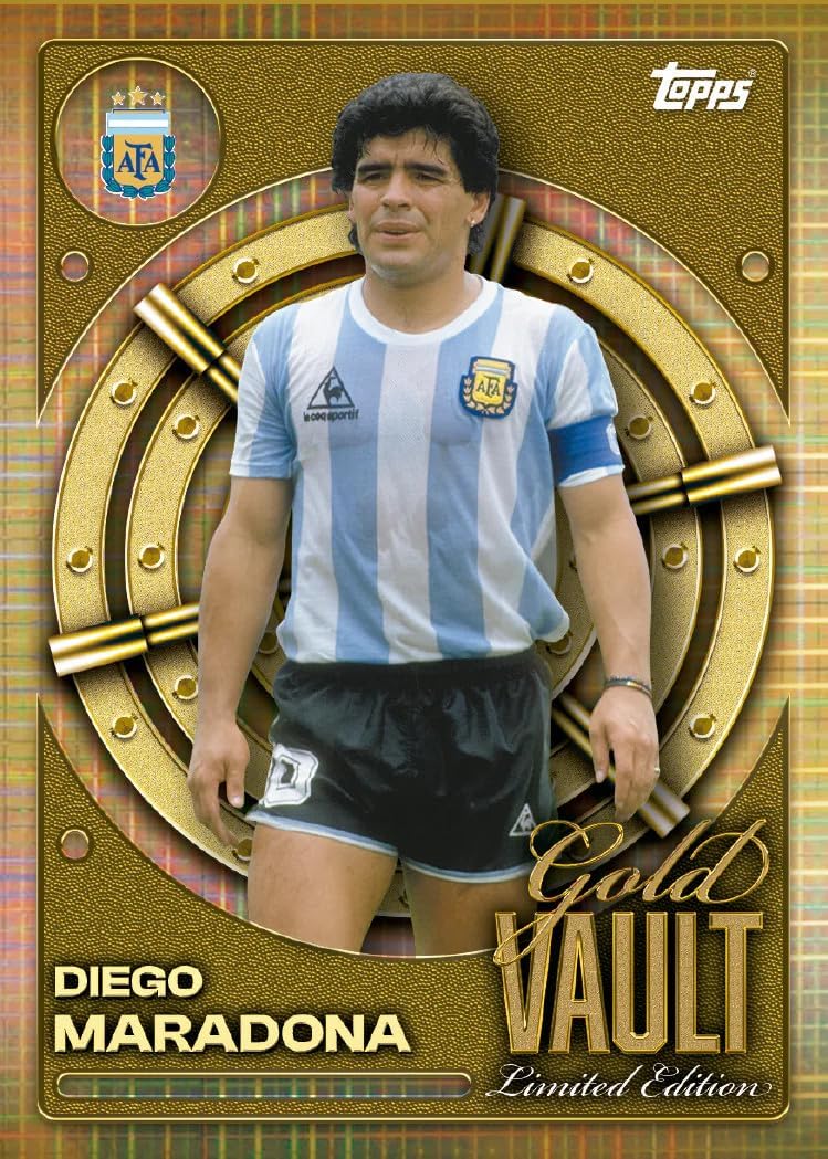 Lata de Cartas Topps Argentina Collector Tin 2026 - 35 Cartas Premium