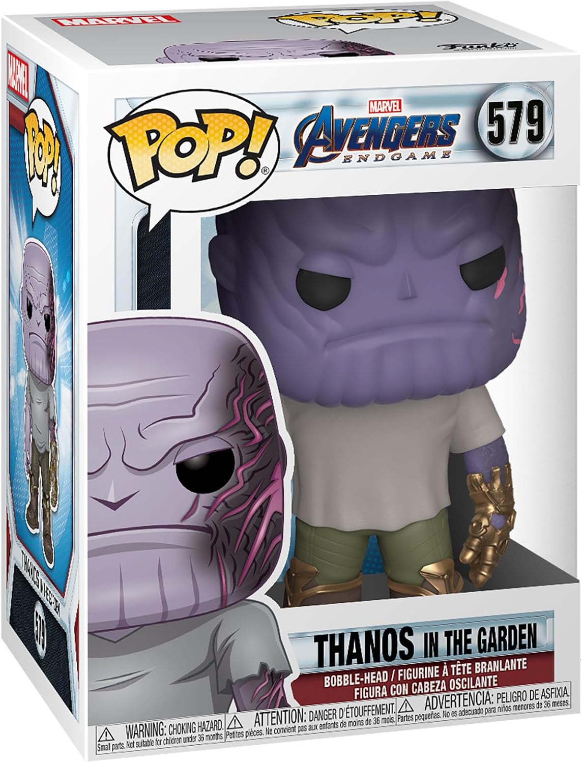 Funko Pop! Marvel: Avengers Endgame - Thanos in the Garden de 9.5 cm (#579) - Año 2019