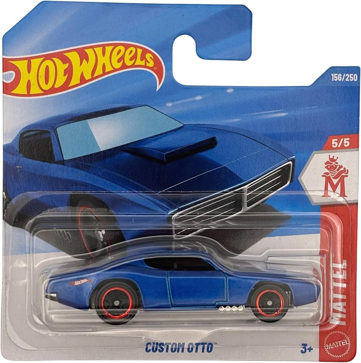 Hot Wheels 2026 Custom Otto Azul - Mattel 5/5 (156/250)