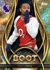 Lata Metálica Topps Premier League 2026 – Golden Boot Tin Edición Debut de 57 Cartas (Año 2025)